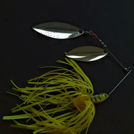 Vintage Wahoo Spinnerbait Prizm, 2/3oz Fire tiger spinning lure #23187