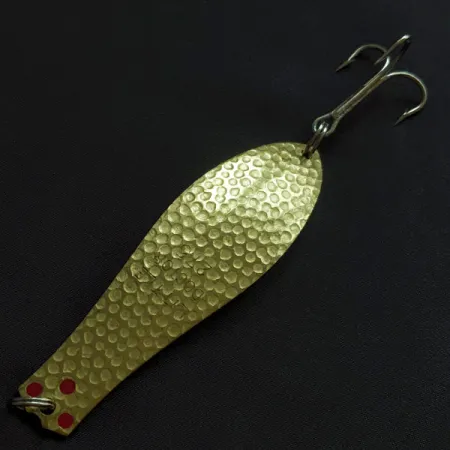 Vintage Prescott Spinner Little Doctor 275, 3/4oz gold fishing spoon #23189