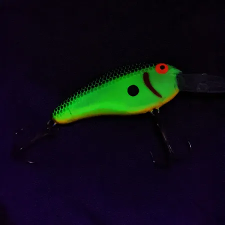 Vintage Bomber Flat A, 1/3oz fishing lure #23195