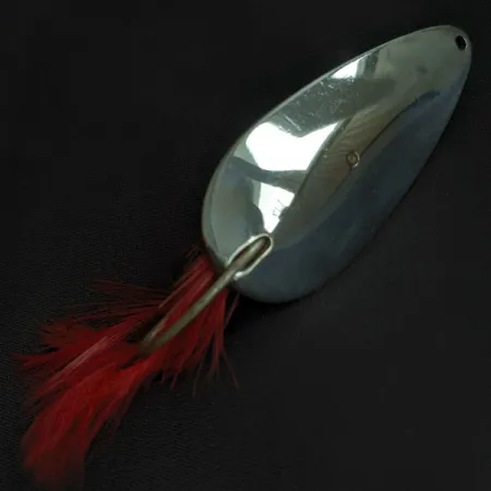 Vintage Tony Accetta Tony Acсetta Weed-Dodger 7, 3/4oz nickel fishing spoon #23199