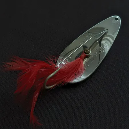 Vintage Tony Accetta Tony Acсetta Weed-Dodger 7, 3/4oz nickel fishing spoon #23199