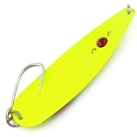 Vintage Red Eye Lures Red Eye Evil Eye, 2/3oz fishing spoon #23200