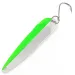 Vintage   Clear Water 101, 3/16oz nickel/green fishing spoon #23201