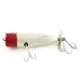 Vintage  Burke Flexo-Products  Burke Pop Top, 1/2oz red head fishing lure #23204
