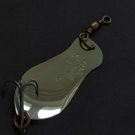 Vintage K-B Bait K-B Spoon 2, 1/2oz fishing spoon #23205