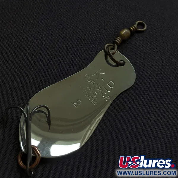 Vintage  K-B Bait K-B Spoon 2, 1/2oz  fishing spoon #23205