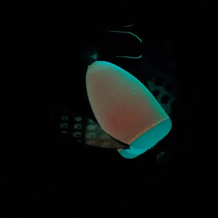 Vintage Yakima Bait Worden's Spin-n-Glo Glow, 1/4oz pink Glow - glows in the dark spinning lure #23211