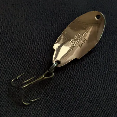 Vintage Acme Thunderbolt, 1/8oz copper fishing spoon #23212