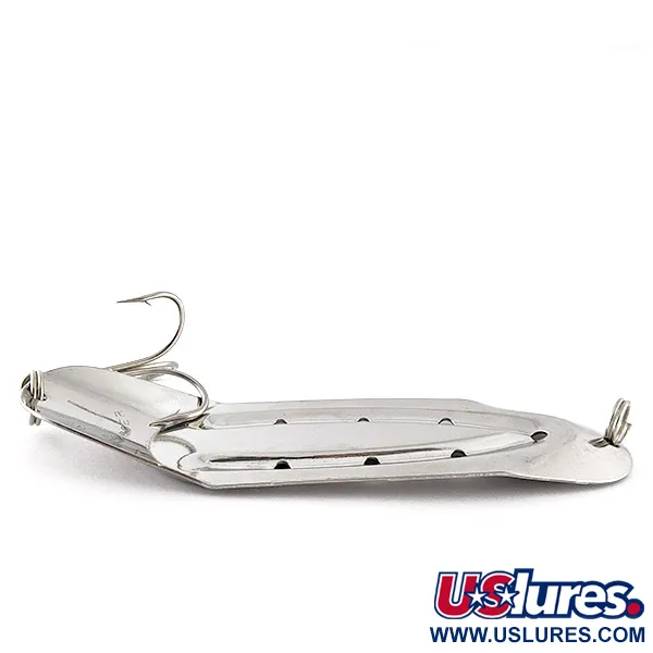 Vintage Lake Products Charger №4, 3/4oz nickel fishing spoon #23218