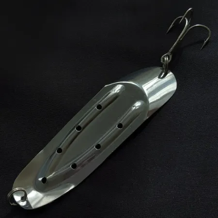 Vintage Lake Products Charger №4, 3/4oz nickel fishing spoon #23218