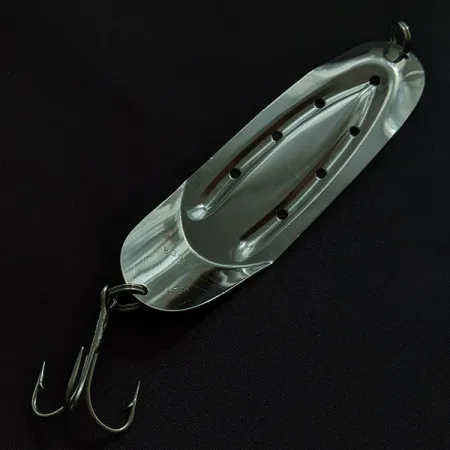 Vintage Lake Products Charger №4, 3/4oz nickel fishing spoon #23218