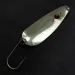 Vintage  Red Eye Lures Red Eye Evil Eye, 1/3oz yellow/green/nickel fishing spoon #23219