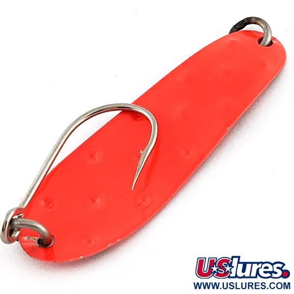 Vintage   Luhr Jensen Alpena Diamond, 3/16oz Pink fishing spoon #23221