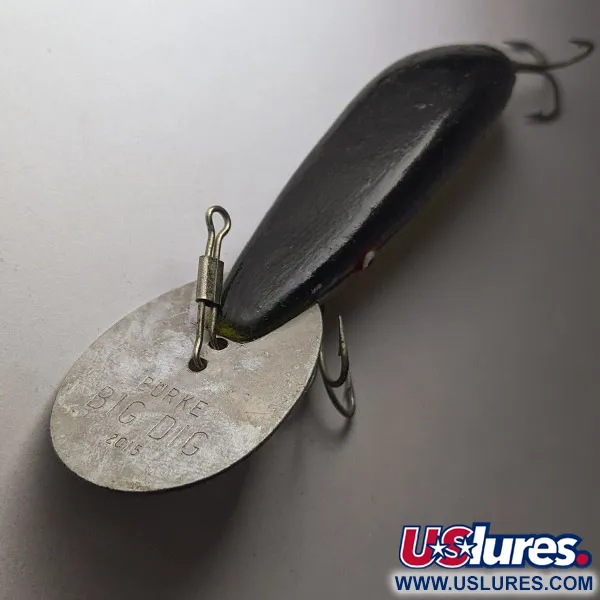 Vintage   Burke Little Big Dig, 1/2oz  fishing lure #23226