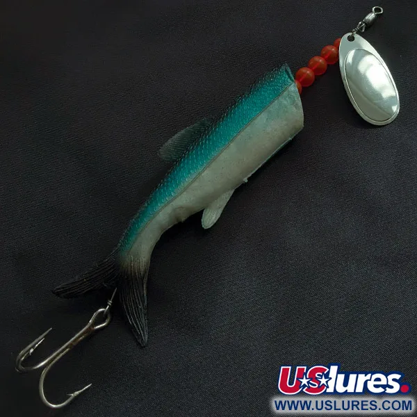 Vintage   Yakima Bait Worden’s Herring Plus , 1oz  spinning lure #23227