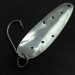Vintage   Holey Angel FL-3000 UV, 1/4oz nickel/green UV fishing spoon #23228