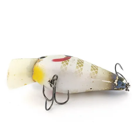 Vintage Strike King KVD 2.5 Silent square bill, 2/3oz Sexy Sunfish fishing lure #23234