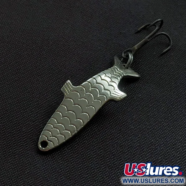 Vintage   Acme Phoebe, 3/32oz nickel fishing spoon #23236