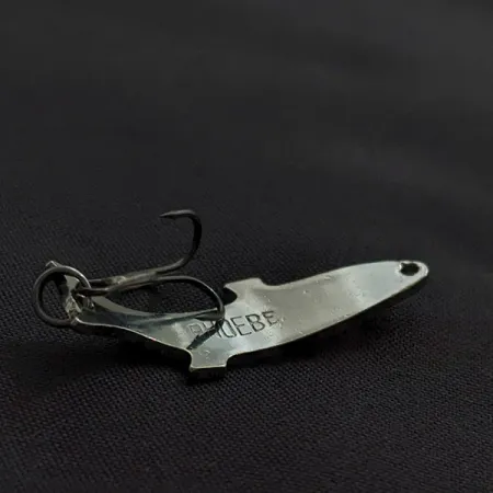 Vintage Acme Phoebe, 3/32oz nickel fishing spoon #23236