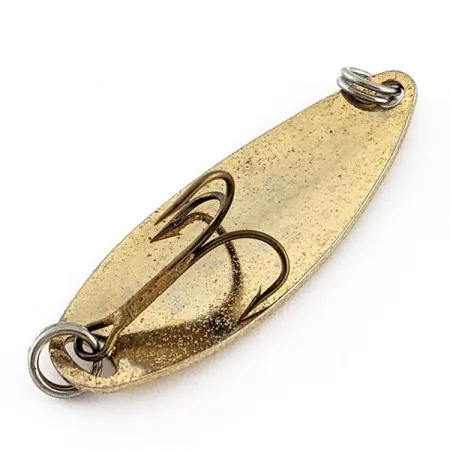 Vintage Johnson Sprite, 1/4oz gold fishing spoon #23238
