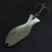 Vintage   Al's gold fish, 1/4oz nickel fishing spoon #23250