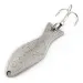 Vintage   Al's gold fish, 1/4oz nickel fishing spoon #23250
