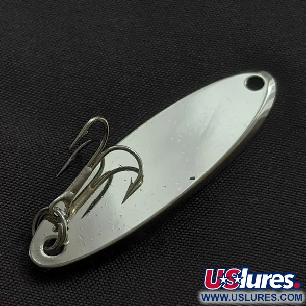 Vintage  Acme  Kastmaster, 1/4oz nickel fishing spoon #23252