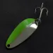 Vintage  Seneca Little Cleo (Hula Girl), 1/3oz nickel/green fishing spoon #23255