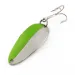 Vintage  Seneca Little Cleo (Hula Girl), 1/3oz nickel/green fishing spoon #23255