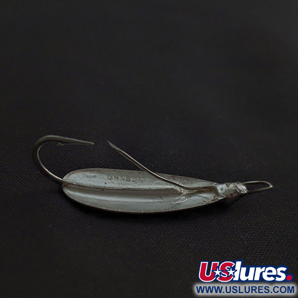 Vintage   Johnson Silver Minnow, 3/64oz silver fishing spoon #23259