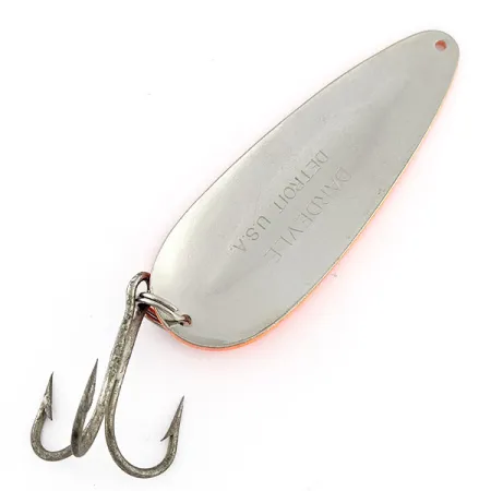 Vintage Eppinger Rok’t Dardevle, 1 3/4oz ladybug fishing spoon #23260