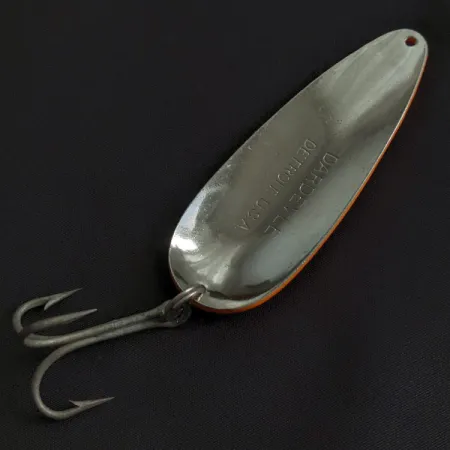 Vintage Eppinger Rok’t Dardevle, 1 3/4oz ladybug fishing spoon #23260