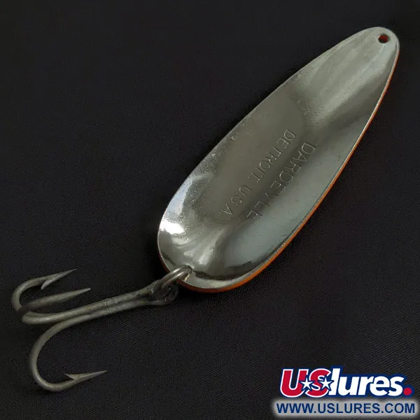 Vintage  Eppinger Rok’t Dardevle, 1 3/4oz ladybug fishing spoon #23260