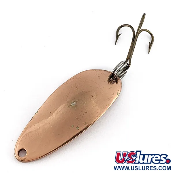 Vintage  Seneca Little Cleo (Hula Girl) , 1/3oz copper fishing spoon #23261