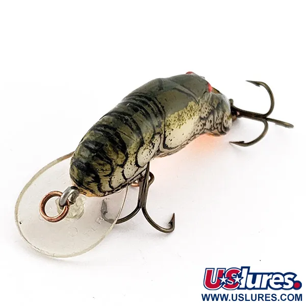 Vintage   Rebel WEE-Crawfish Shallow Floater, 3/16oz  fishing lure #23262