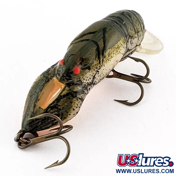 Vintage   Rebel WEE-Crawfish Shallow Floater, 3/16oz  fishing lure #23262