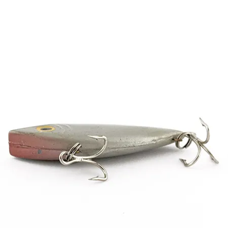 Vintage Mann's Bait  Tom Mann's Premium Rat'lin Shad Lipless, silver/black fishing lure #23263