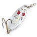 Vintage  Hofschneider Red Eye junior, 1/4oz nickel/red eyes fishing spoon #23266