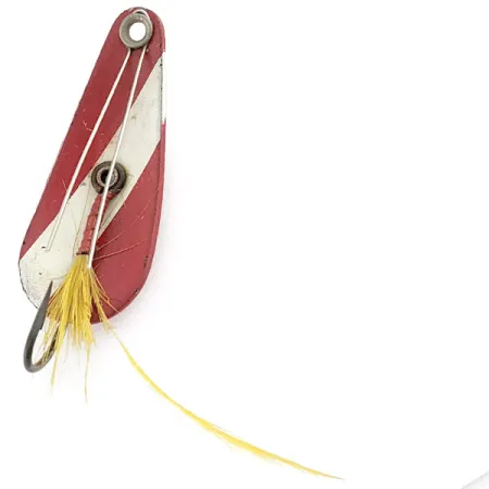 Vintage Weedless Weezel bait Rex Spoon, 1/4oz fishing spoon #23267