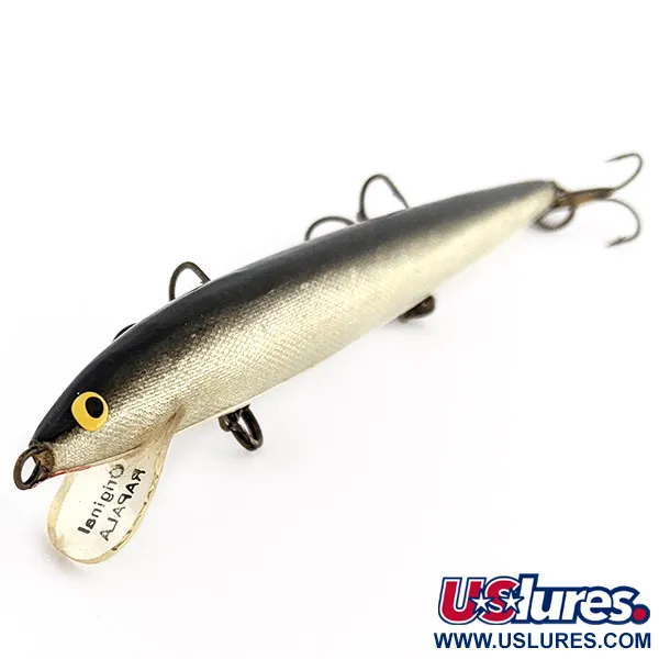 Vintage   Rapala Original Floater F13 (Finland) (1960s), 1/4oz S (Silver) fishing lure #23272