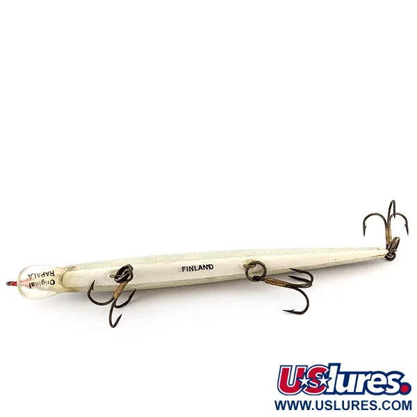 Vintage   Rapala Original Floater F13 (Finland) (1960s), 1/4oz S (Silver) fishing lure #23272