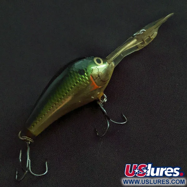 Vintage   Rapala Down Deep Rattlin Fat Rap  05, 2/5oz  fishing lure #23279