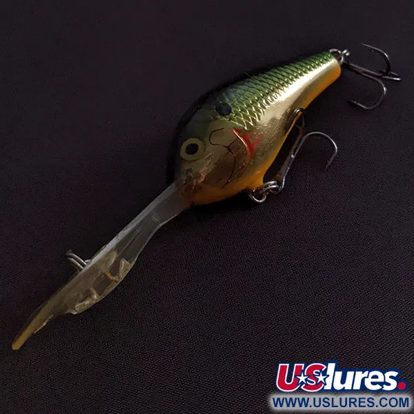 Vintage   Rapala Down Deep Rattlin Fat Rap  05, 2/5oz  fishing lure #23279