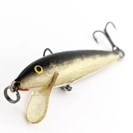 Vintage Rapala Original Floater F9 (Finland), 1/8oz S (Silver) fishing lure #23282