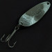 Vintage  Seneca Little Cleo (Hula Girl) , 1/3oz nickel/white pearl fishing spoon #23293