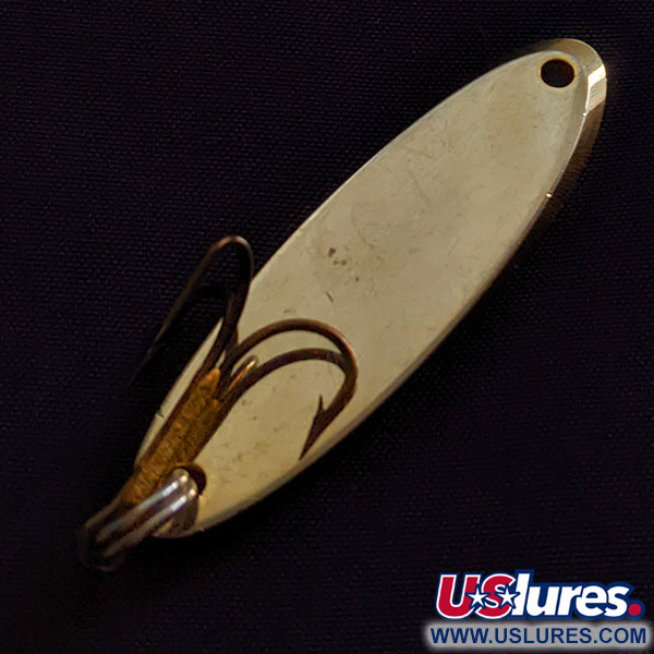 Vintage  Acme  Kastmaster, 3/8oz gold fishing spoon #23294