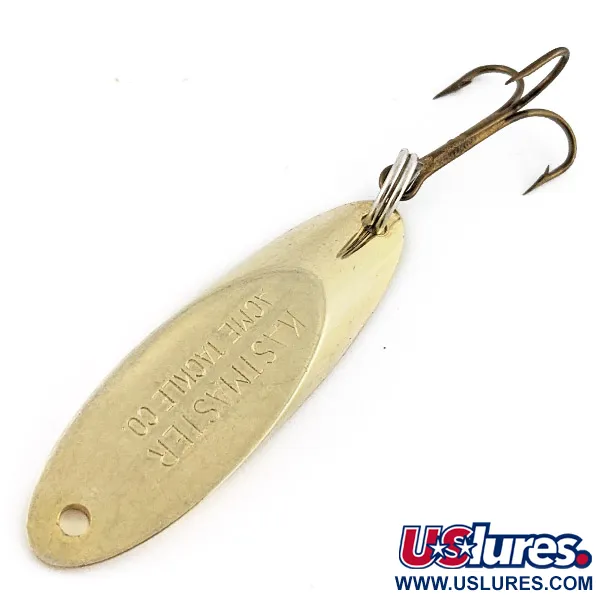 Vintage  Acme  Kastmaster, 3/8oz gold fishing spoon #23294