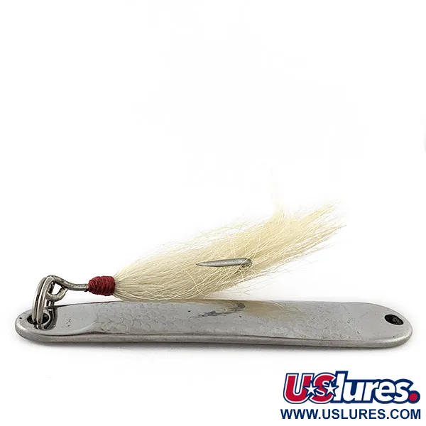 Vintage   Hopkins No=Eql 4 H, 3oz nickel fishing spoon #23296