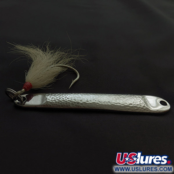 Vintage   Hopkins No=Eql 4 H, 3oz nickel fishing spoon #23297