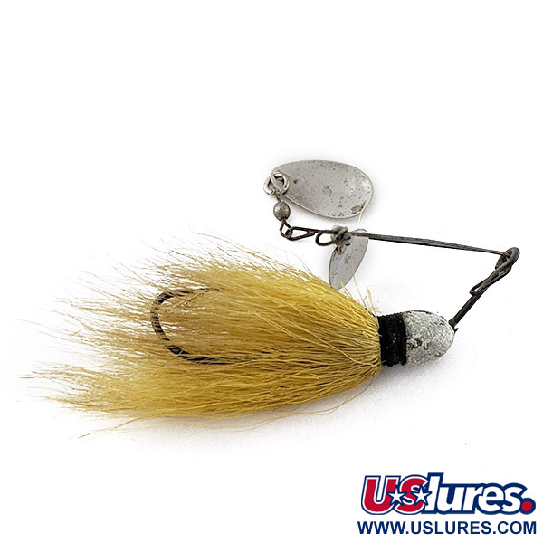 Vintage  Jamison Shannon Twin Spinner , 2/5oz nickel spinning lure #23298